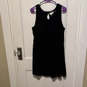 Elle Black Midi Dress